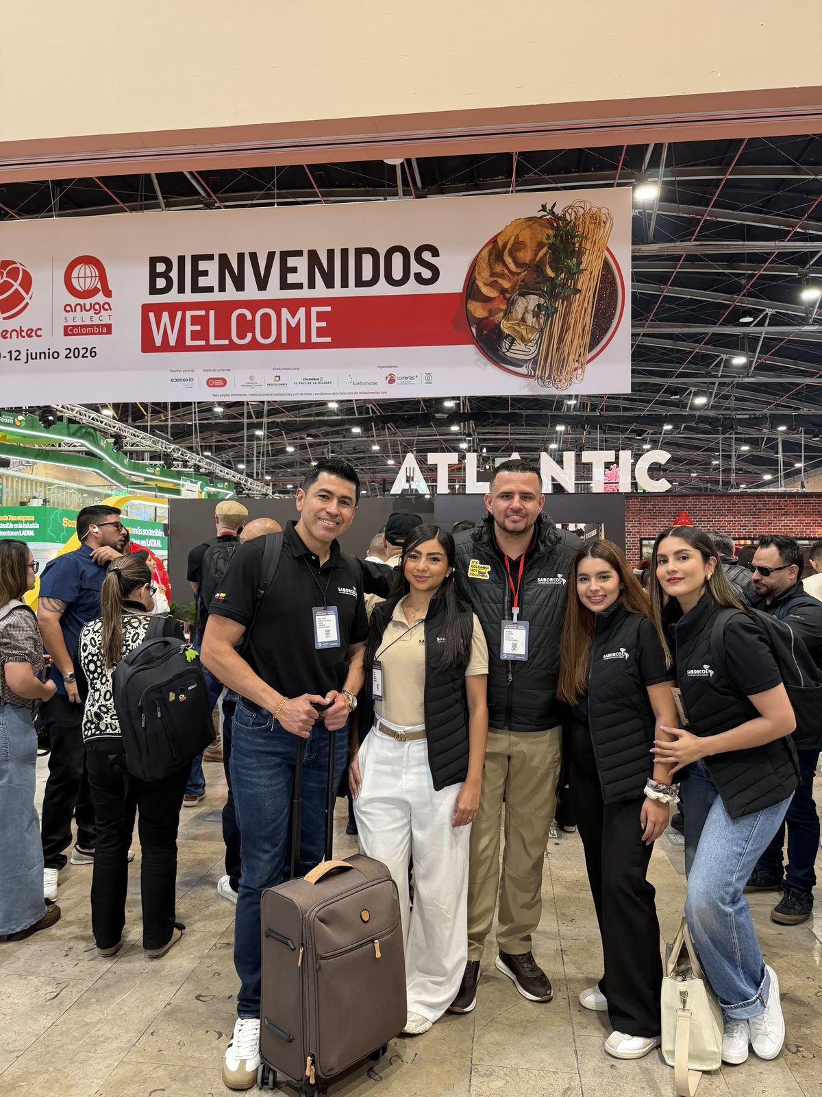 Our team at Alimentec — Anuga Select Colombia