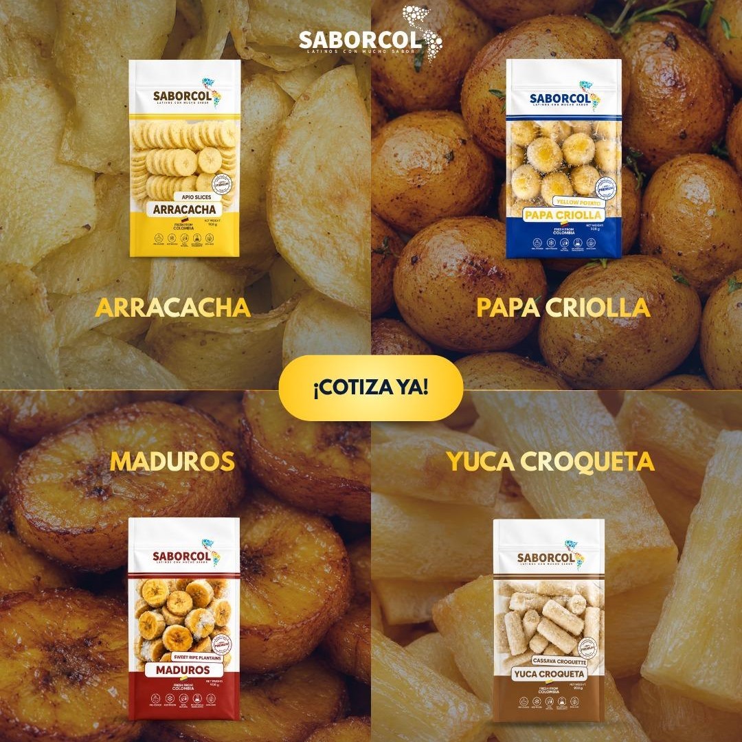 Sharing pandebono with visitors at the trade fair