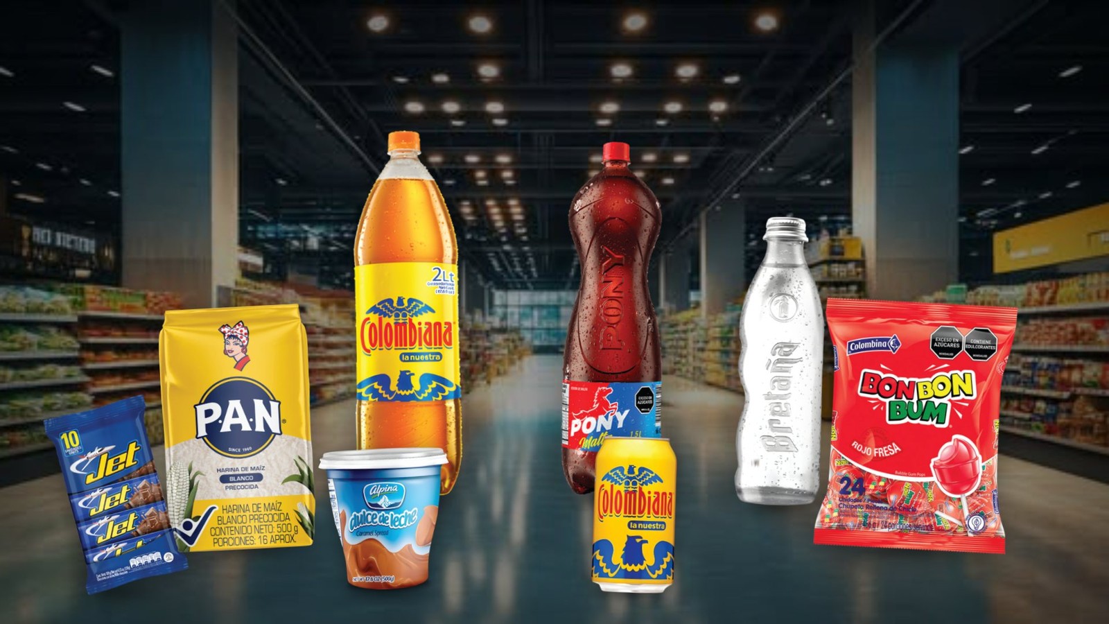 Alpina Yogo Yogo and Club Social — two of the brands SaborCol distributes