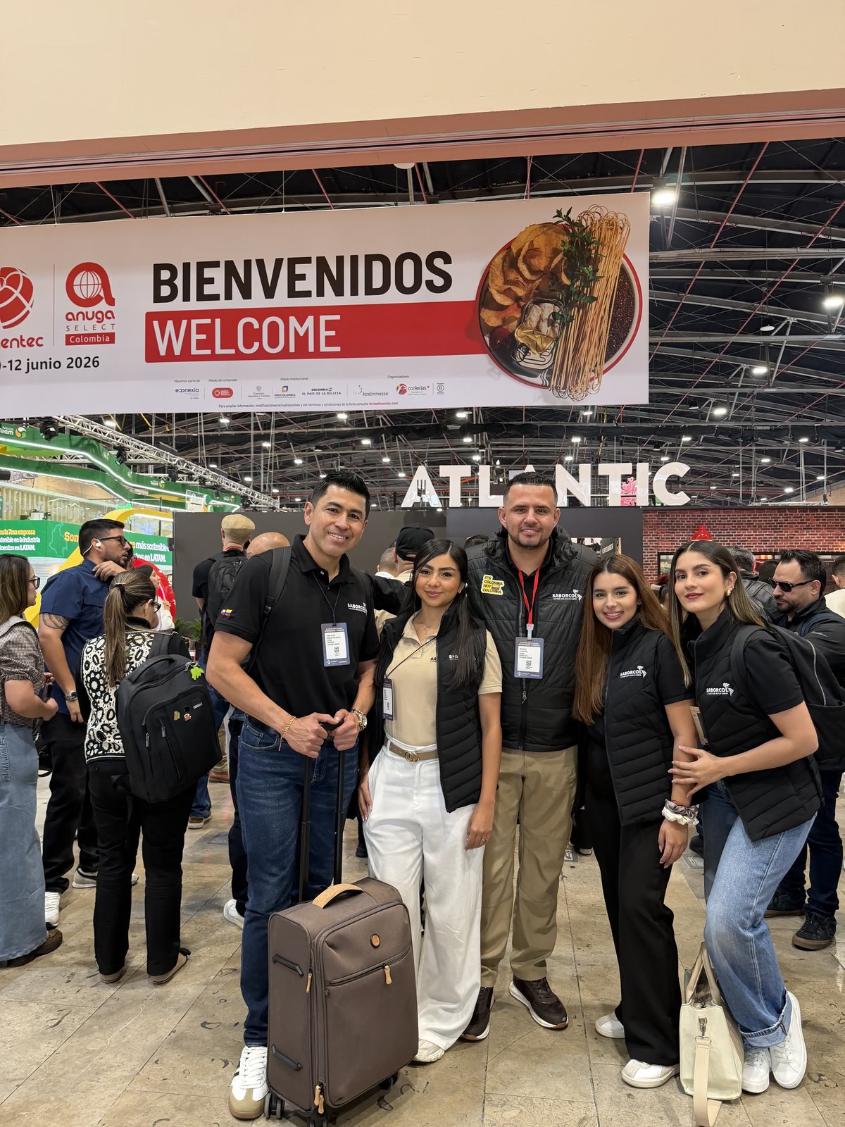 On the ground at Alimentec 2026, Bogotá.